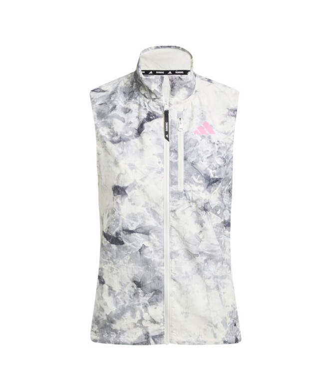 Gilet de Running adidas Otr Sd Vest Femme Griorb / Noir