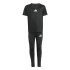 Conjunto de Fitness adidas Lg Tr-Es Gl Set Infantil Negro