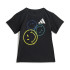 Conjunto adidas I Smi Summerset Infantil Preto/Branco