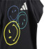 Conjunto adidas I Smi Summerset Infantil Preto/Branco
