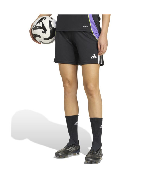 Calça de Futebol adidas Tiro24 Trshow Mulher Preto