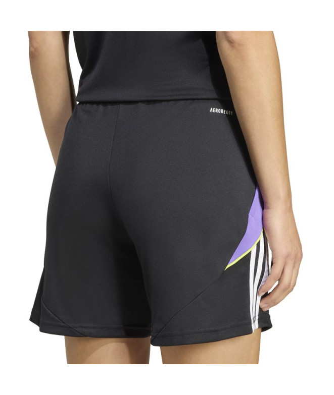 Calça de Futebol adidas Tiro24 Trshow Mulher Preto