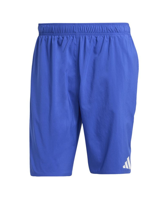 Calça adidas Essentials Sh 8In Homem Azul/Branco