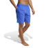 Calça adidas Essentials Sh 8In Homem Azul/Branco