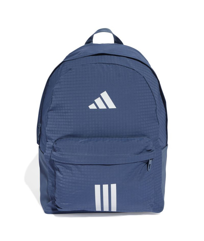 Mochila adidas Ess Bars3Rs Bp Azul Escuro / Branco