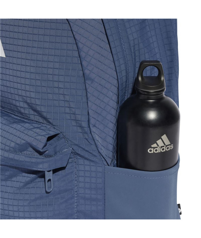 Mochila adidas Ess Bars3Rs Bp Azul Escuro / Branco