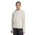 Moletom de Fitness adidas D4T Fz Hoodie Mulher Cinza