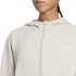 Moletom de Fitness adidas D4T Fz Hoodie Mulher Cinza