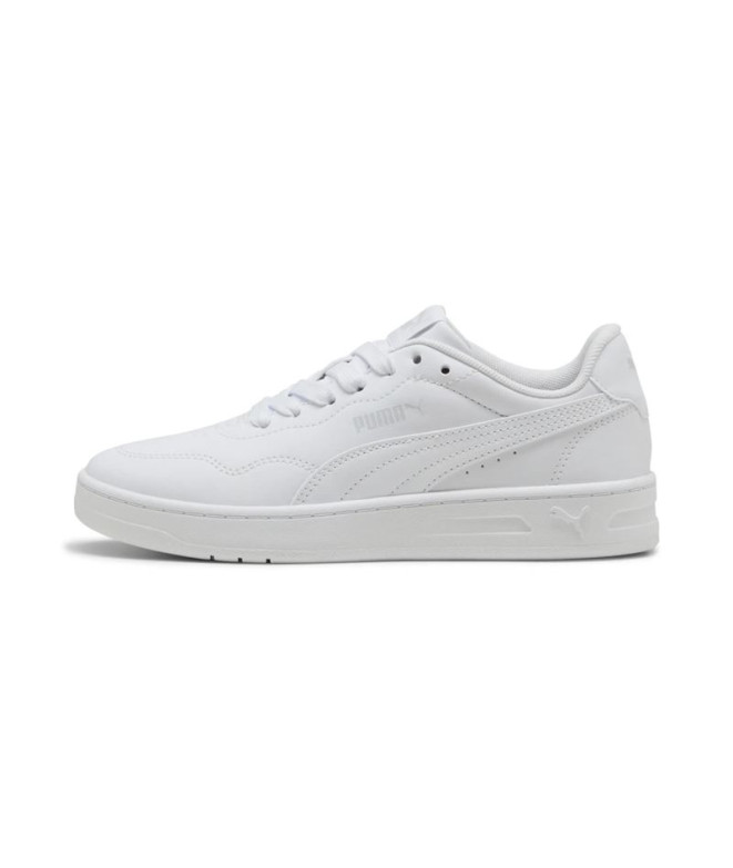 Sapatilhas Puma Court Lally White White, Menina