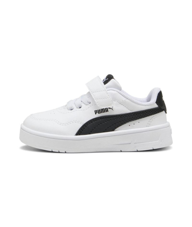 Chaussures Puma Court Lally Ac+ Inf, Whi Fille