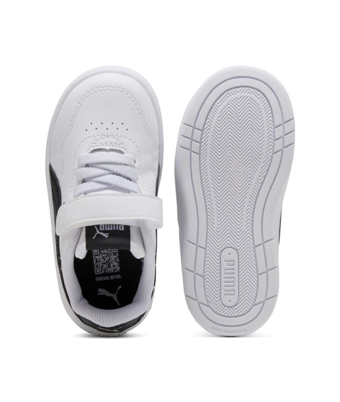 Chaussures Puma Court Lally Ac+ Inf, Whi Fille