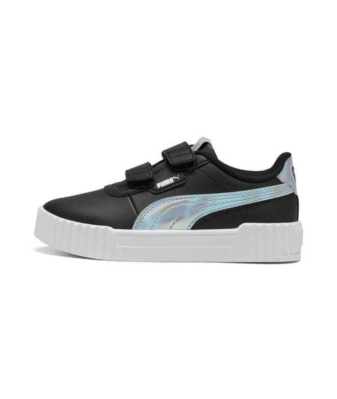 Zapatillas Puma Carina 3.0 Space Bel, BlackCo, Niña