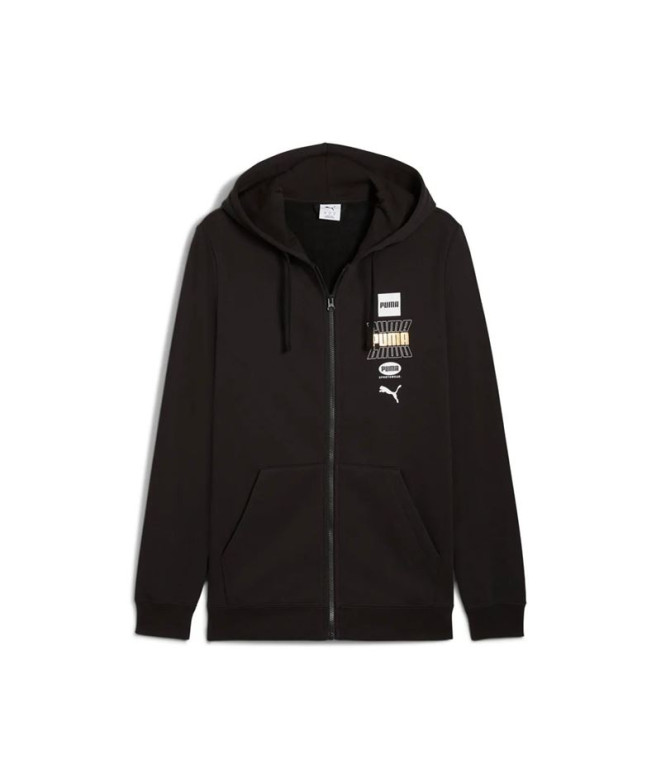 Casaco Puma Essentials Logo Lab Holiday, Preto, Homem