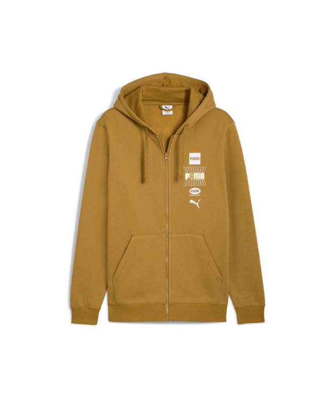 Casaco Puma Essentials Logo Lab Holiday, Manteiga de Mel, Homem