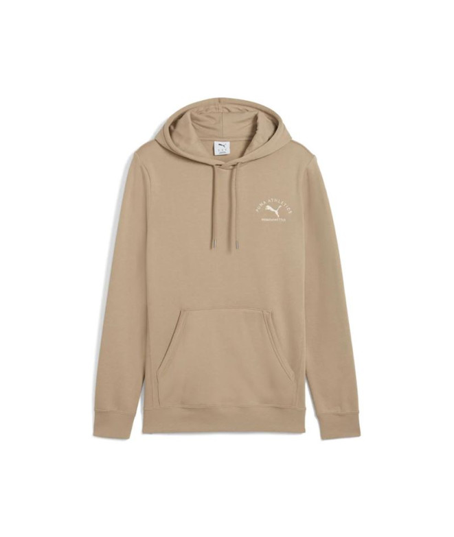 Moletom Puma Class Graphic H, Café Gelo, Homem