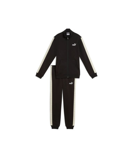 Survêtement Puma Essentials Tape FullZip Sw, Noir, Fille
