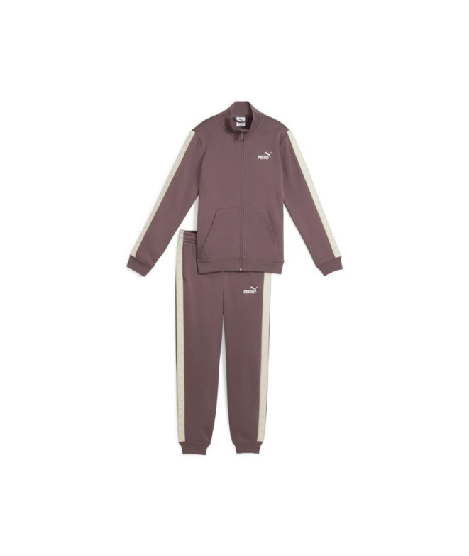 Fato de treino Puma Essentials Tape FullZip Sw,Raisin, Menina
