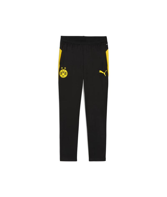 Pantalón de Fútbol Puma Borussia DortmundTraining , Black-Fas, Hombre