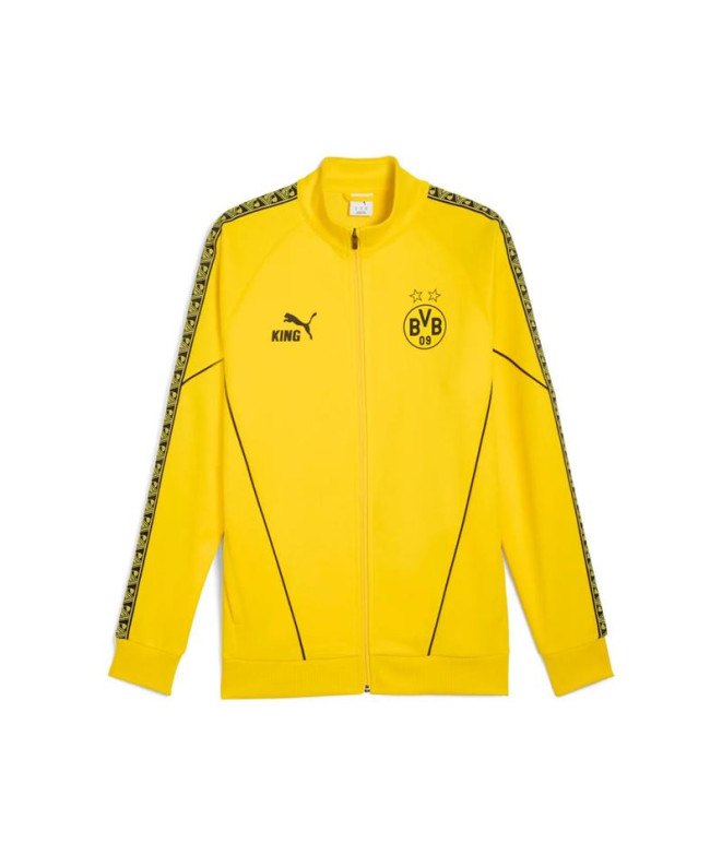 Casaco de Futebol Puma Borussia Dortmund King Anthem Homem Faster Amarelo
