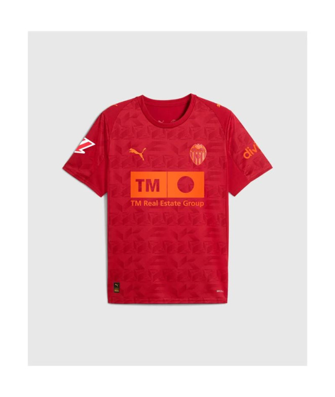 Sudadera de Fútbol Puma Valencia C.F. Away Replica Dark Crimson-, Infantil