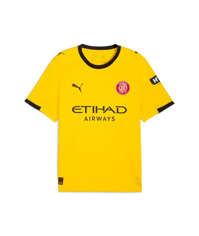 T-shirt de Football Puma Girona Away Repl,Faster Yellow,D/I92 Enfant