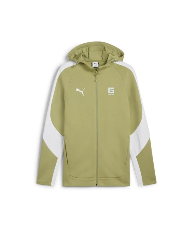 Veste de Football Puma Girona Teamevostripe Ho,Calming Gree, Enfant