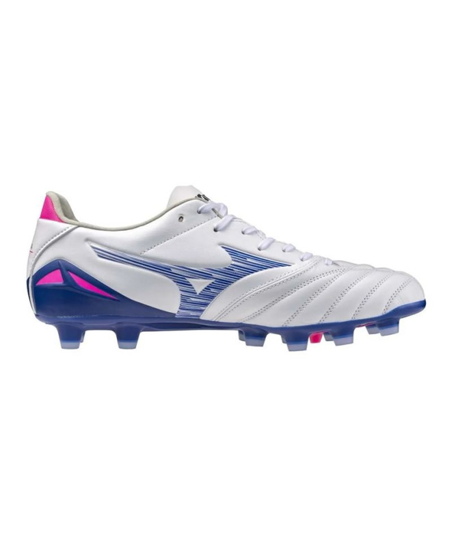 Botas de Futebol Mizuno Morelia Neo IV Pro Branco/Turquesa/Rosa