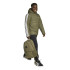 Veste adidas Ess 3 Bandes Enfant Vert Foncé