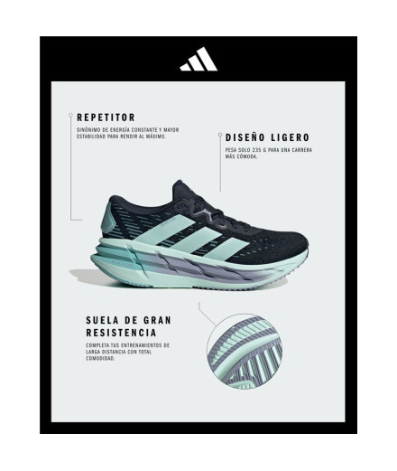 Zapatillas de Running adidas Adistar 4 Mujer Azul Marino