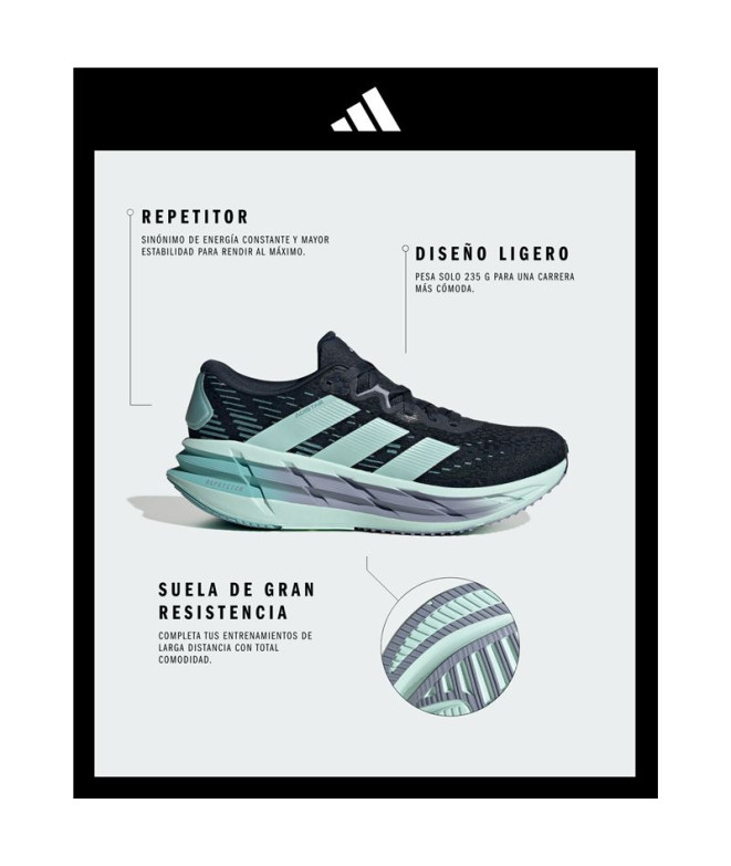Sapatilhas de Running adidas Adistar 4 Mulher Azul Marinho
