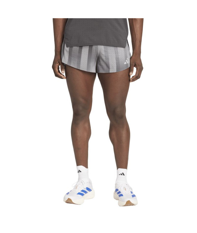 Calça de Running adidas Adizero P Sht Homem Cinza