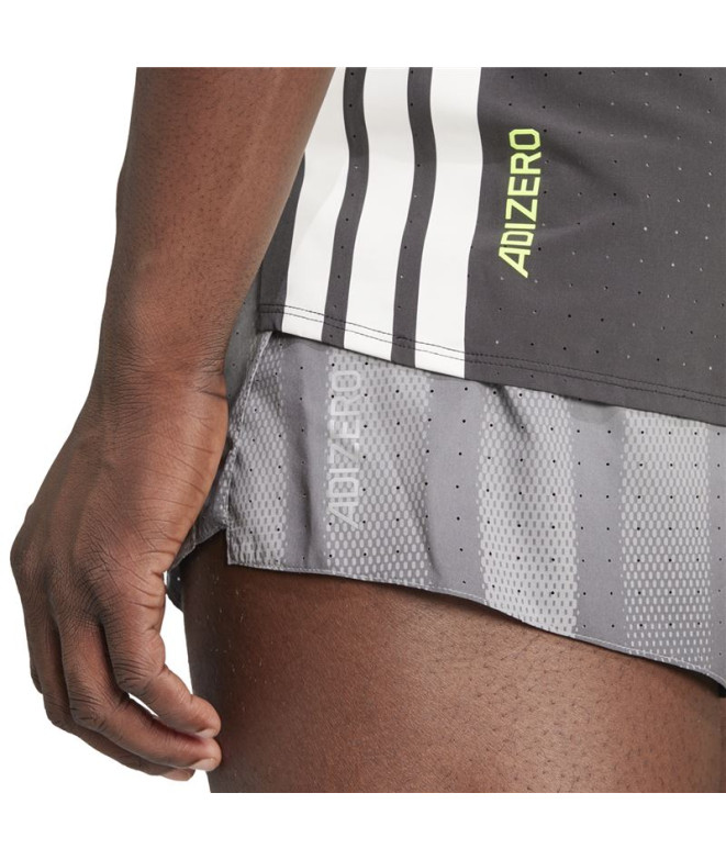 Calça de Running adidas Adizero P Sht Homem Cinza