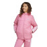 Cazadora adidas Ess 3 Bandas Infantil Rosa / Blanco