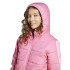 Cazadora adidas Ess 3 Bandas Infantil Rosa / Blanco