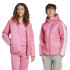 Cazadora adidas Ess 3 Bandas Infantil Rosa / Blanco