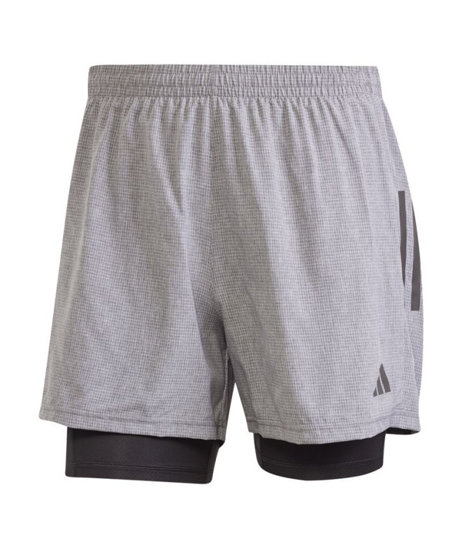 Calça de Running adidas Otr B S 2In1 Homem Grsime
