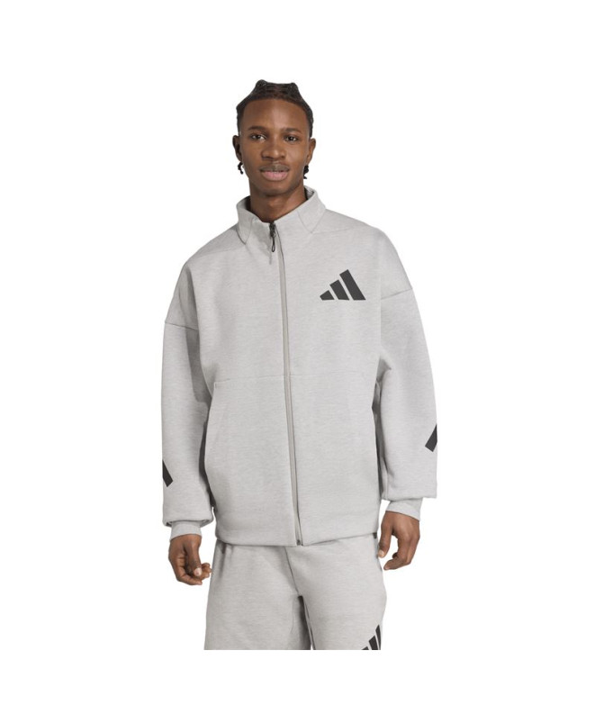 Sweat adidas Z.N.E. Tt Homme Gris