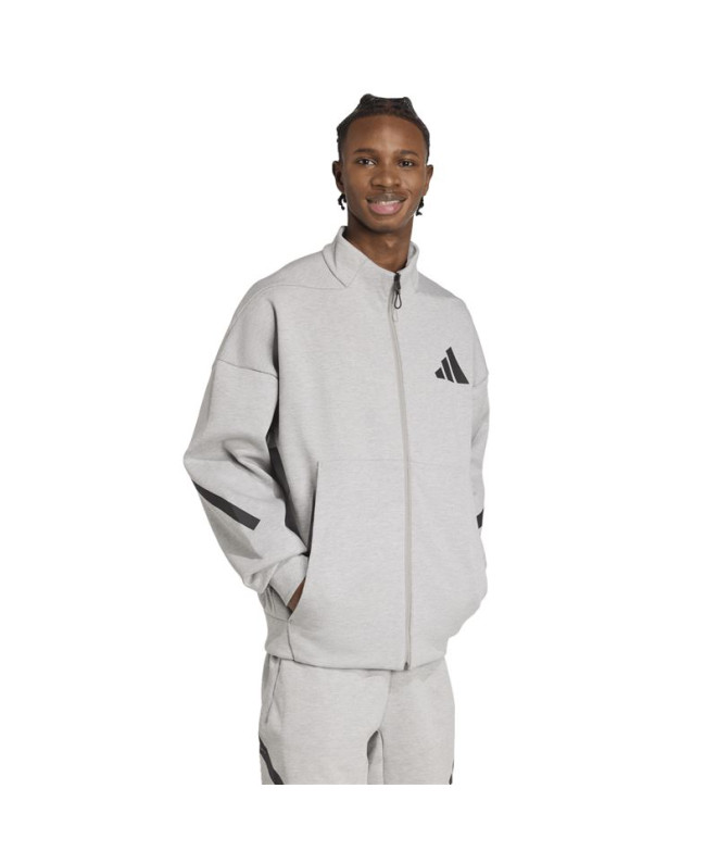 Sweat adidas Z.N.E. Tt Homme Gris