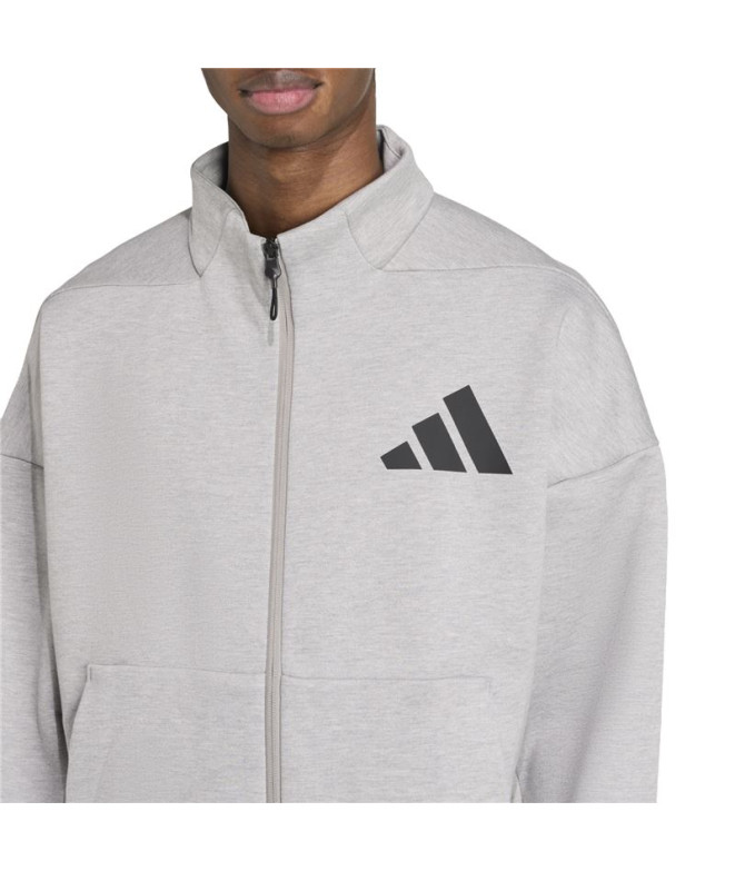 Sweat adidas Z.N.E. Tt Homme Gris