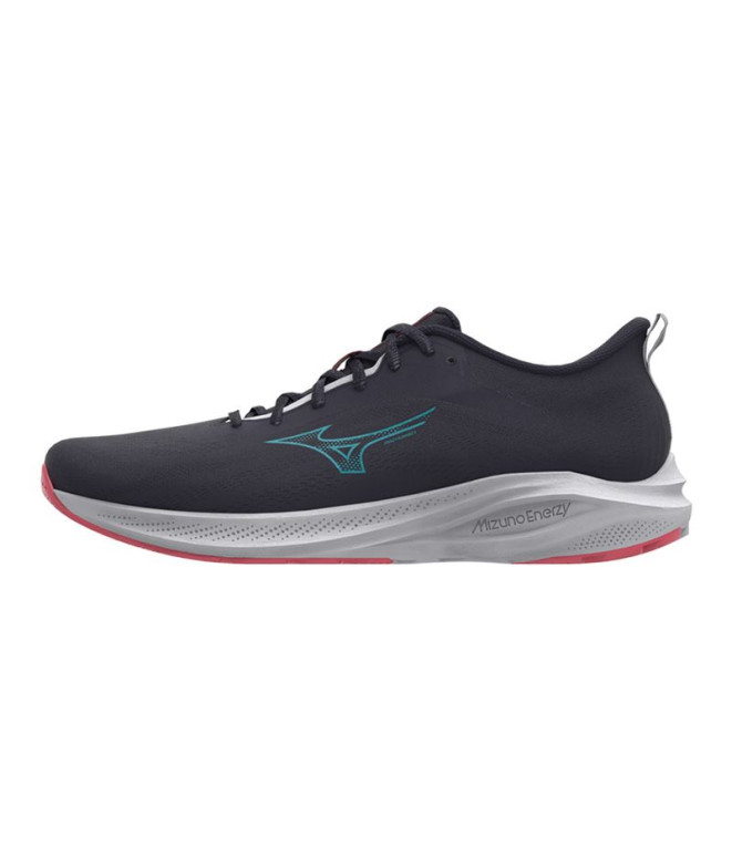 Sapatilhas de Running Mizuno Enerzy Runnerz 2 Mulher Azul/Nimbus Cloud/Calypso Coral