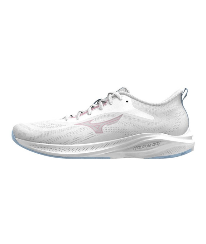 Zapatillas de Running Mizuno Enerzy Runnerz 2 Mujer Blanco/Malva blanqueada/Brisa de Nantucket