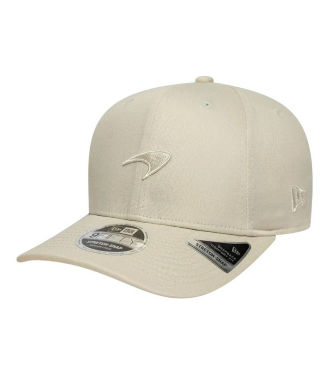 Gorra New Era SEASONAL 9FIFTY SS McLaren LTC Light Beige Hombre