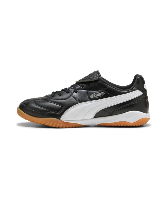 Sapatilhas de Futsal Puma King Liga I Preto-Branco-P, Unissex