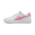 Zapatillas Puma Court Lally White-Poised Pin, Niña