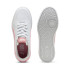 Zapatillas Puma Court Lally White-Poised Pin, Niña