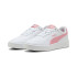 Zapatillas Puma Court Lally White-Poised Pin, Niña