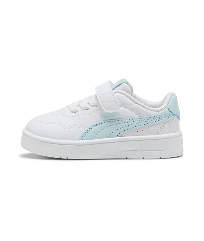 Chaussures Puma Court Lally Ac+ Inf, Blanc-Mer...