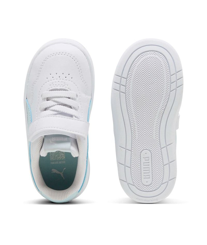 Chaussures Puma Court Lally Ac+ Inf, Blanc-Mer...
