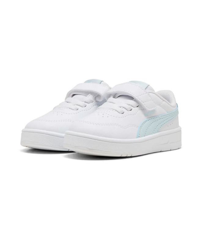 Chaussures Puma Court Lally Ac+ Inf, Blanc-Mer...