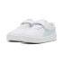 Chaussures Puma Court Lally Ac+ Inf, Blanc-Mer G, Fille